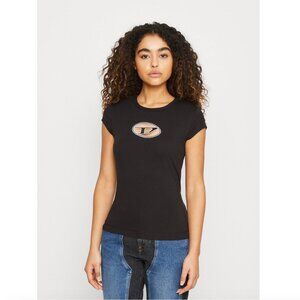 Diesel T-Angie T-shirt (Black, M)